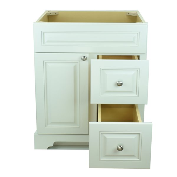 Lukx Bold Damian 30-in Bathroom Vanity Cabinet with Right-Side Drawers