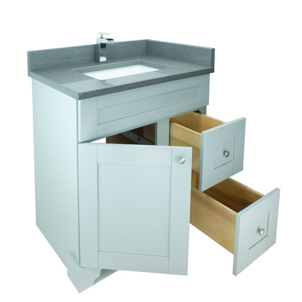 LUKX Bold Damian 24 In Grey Single Sink Bathroom Vanity With Crystal   330740182 AlternateImage1 L 