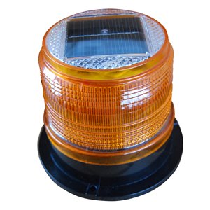 Feu de position solaire de Dock Edge, 4,87 po x 3,94 po, ambré