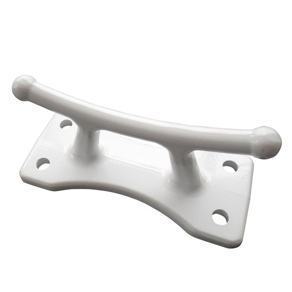 Dock Edge Classic Dock Cleat - 6.5-in - White Aluminum