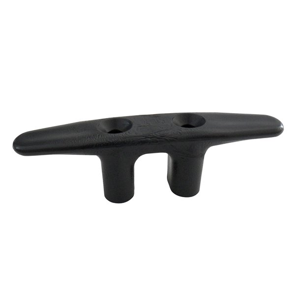 Dock Edge Moulded Dock Cleat - 4-in - Black
