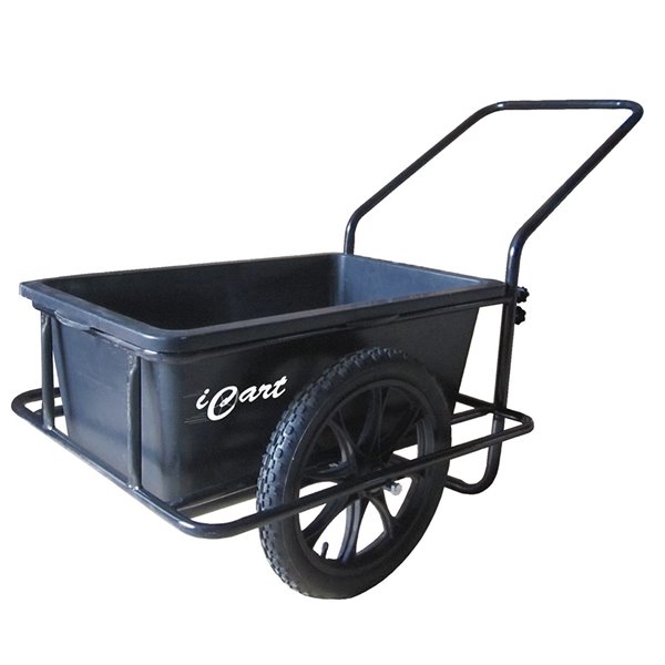 Dock Edge iCart Dock Cart - Pneumatic Tires - Powder Coated Steel Frame