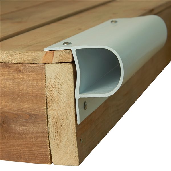 DockEdge Torpedo Bumper 23" PVC - Boat Dock Protection Fender For Dock Leg Pipes