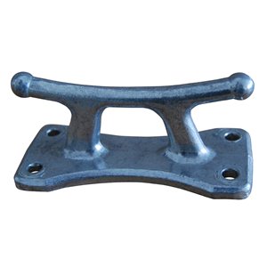 Taquet d'amarrage de quai Classic de Dock Edge, 4,5 po, aluminium poli