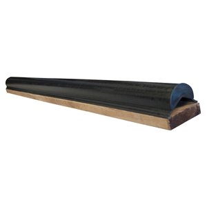 Dock Edge Piling Dock Bumper - PVC - 6-ft - Black