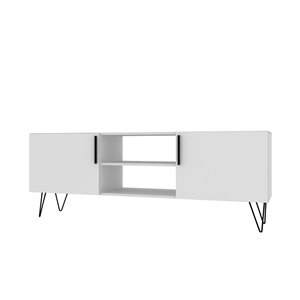 Manhattan Comfort Nolita TV Stand - 63-in - White