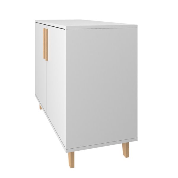 Manhattan Comfort Herald Double Side Cabinet - 35.43-in x 25.79-in - White