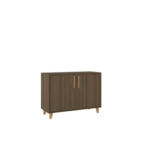 Manhattan Comfort Herald Double Side Cabinet - 35.43-in x 25.79-in - Oak Brown