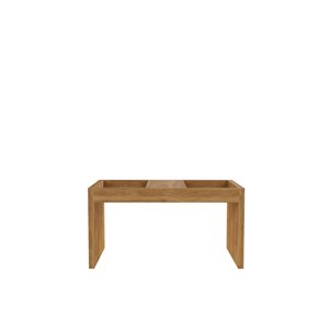 Manhattan Comfort Marine Coffee Table - 26.77-in x 14.17-in - Natural Brown