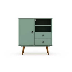Manhattan Comfort Tribeca Dresser - 40.75-in x 43.7-in - Green Mint