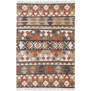 Tapis décoratif Spruce de Notre Dame Design, 7 pi x 5 pi
