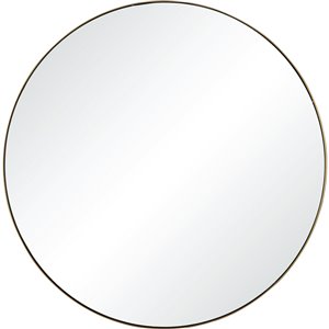 Notre Dame Design Roxwell Decorative Mirror - 24-in x 24-in - Gold