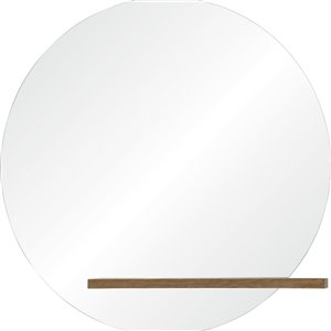 Miroir décoratif rond Gil de Notre Dame design, 36 po x 36 po