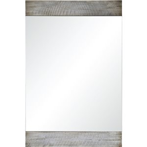 Notre Dame Design Carlingwood Decorative Mirror - 24-in x 36-in - Off-white