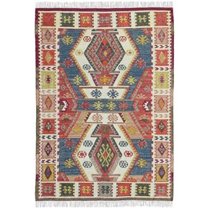 Tapis décoratif Cedar de Notre Dame Design, 7 pi x 5 pi