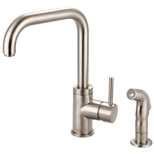 Pioneer Industries Motegi Single Handle Kitchen Faucet - Brushed Nickel
