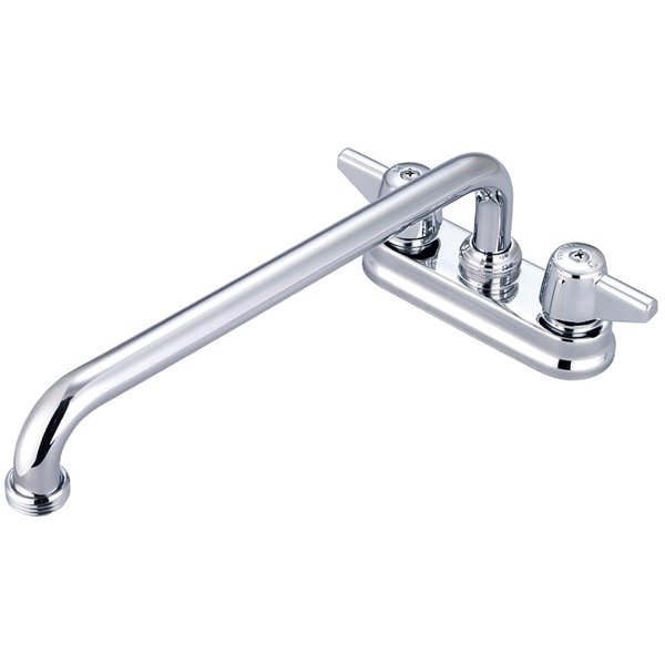 Central Brass Two Handle Shell Type Bar/Laundry Faucet Polished
