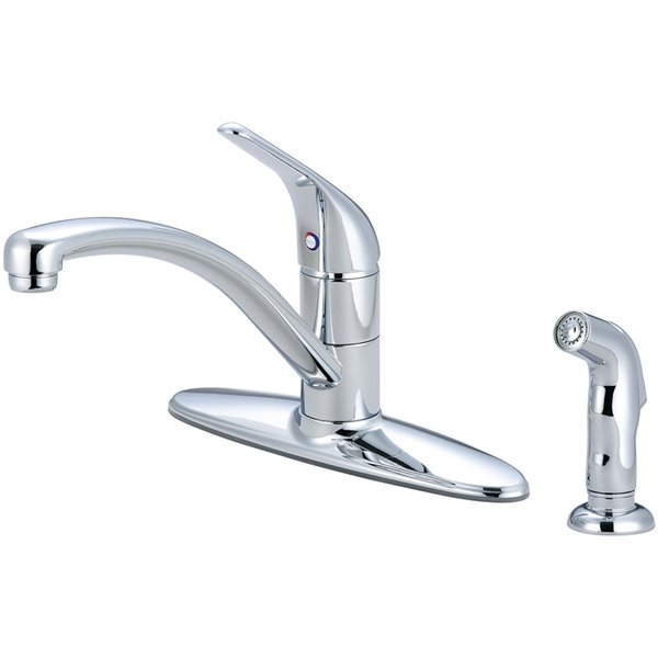 Pioneer Industries Legacy Single Handle Kitchen Faucet - Polished Chrome