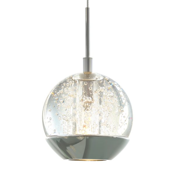 CWI Lighting Perrier Pendant Light - 1-Light - 5-in - Chrome