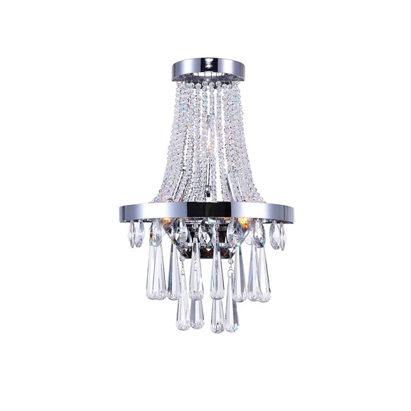 CWI Lighting Vast Bathroom Wall Sconce 3 Light Chrome 5078W12C RONA   330742097 MainImage 001 L 