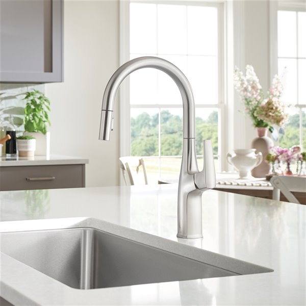 BLANCO Rivana Kitchen Faucet - Pull-Down - 1.5 GPM - Stainless Steel