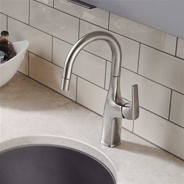 BLANCO Rivana Bar Faucet - Pull-Down - 1.5 GPM - Stainless Steel