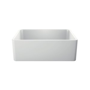 BLANCO Cerena Farmhouse Kitchen Sink Single Bowl 30-in Ceramic/Fireclay White