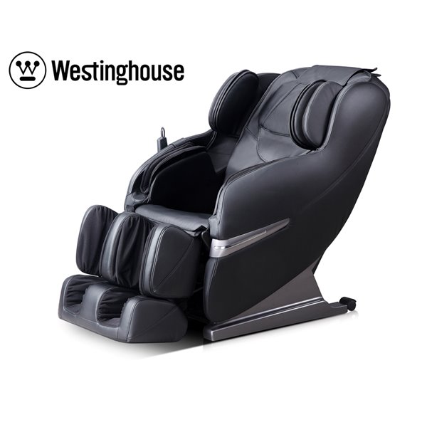 Westinghouse WES41-3000 Massage Recliner - Faux Leather - Black