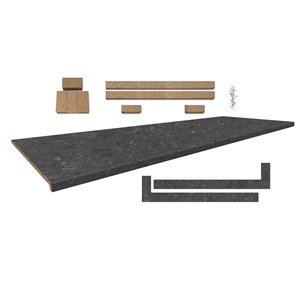 Belanger Laminates Profile 2700 Countertop 25.5-in x 96-in with Accessories Upland Stone