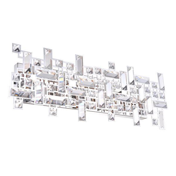 CWI Lighting Arley Vanity Light - 6-Light - 24-in - Chrome