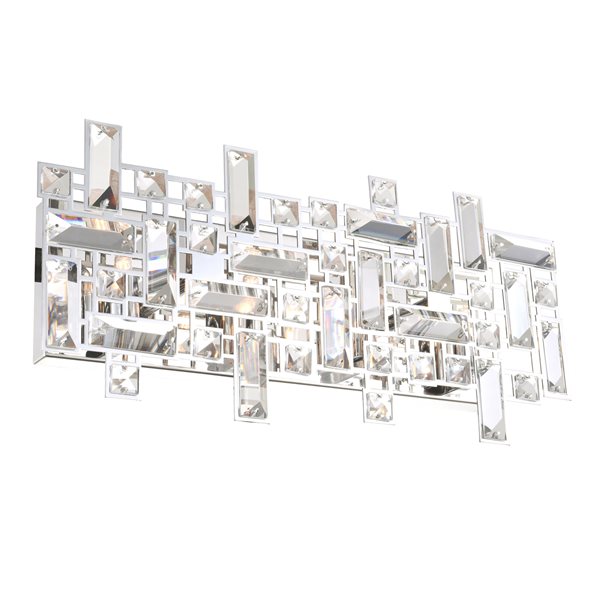 CWI Lighting Arley Vanity Light - 4-Light - 18-in - Chrome