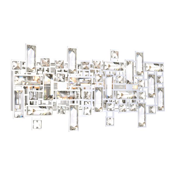 CWI Lighting Arley Vanity Light - 4-Light - 18-in - Chrome