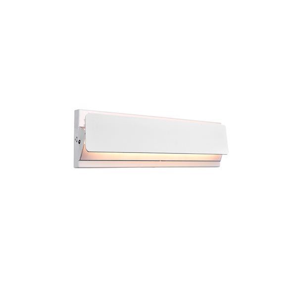 CWI Lighting Lilliana Wall Sconce - LED Light - 12-in - White