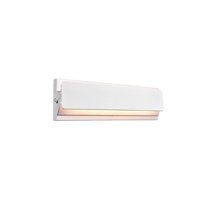 CWI Lighting Lilliana Wall Sconce - LED Light - 12-in - White