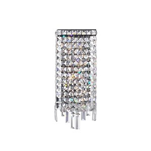 CWI Lighting Colosseum Wall Sconce - 4-Light - 5-in - Chrome