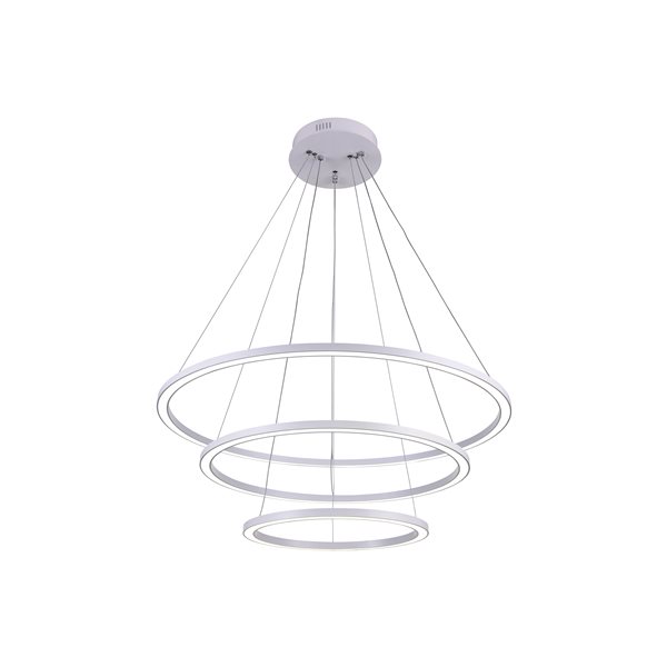 Image of Cwi Lighting | Chalice Chandelier - Led Light - 31-In - White | Rona