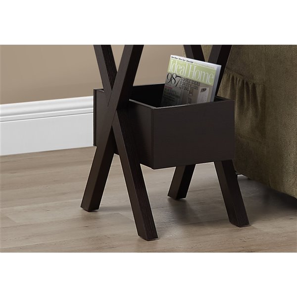 Monarch Specialties Accent Table Espresso Finish 24in H RONA