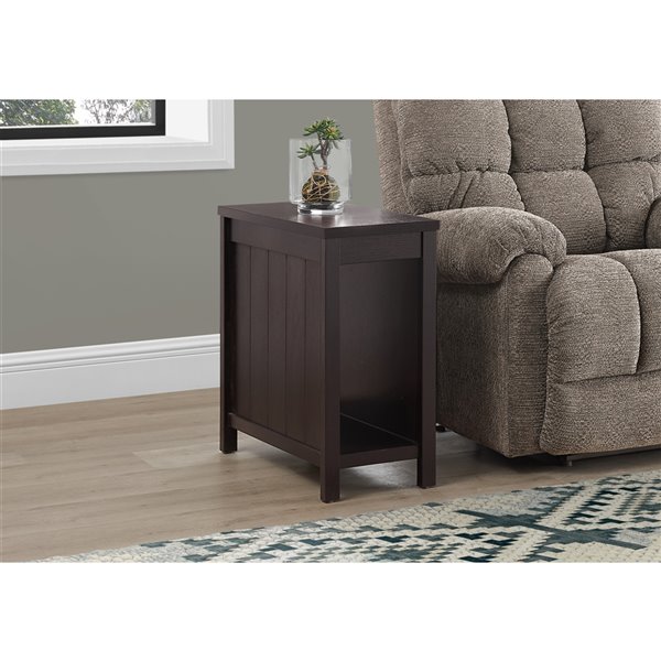 Monarch Specialties Accent Table Espresso Finish 24in H RONA