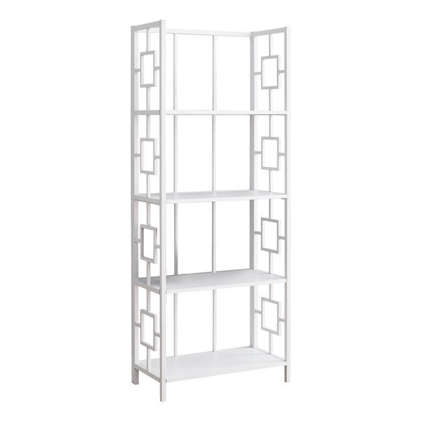Monarch Specialties Bookcase Etagere, Monarch Specialties 8 Cube Bookcase White Gray