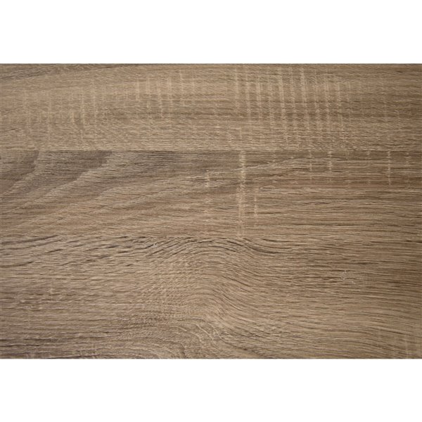 Monarch Specialties Hall Entry Bench and Coat Tree - Finish Dark Taupe and Black Metal - 72-in H