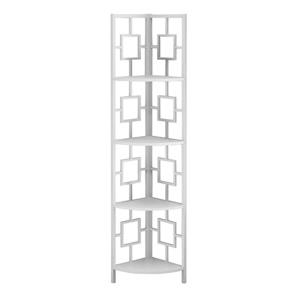 Monarch Specialties Bookcase Ladder, Monarch Specialties Ladder Bookcase With Storage Drawers