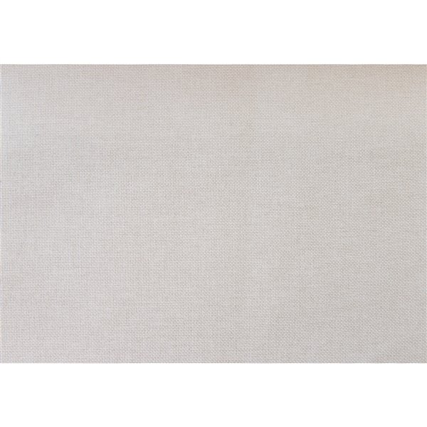 Monarch Specialties Queen Size Bed Beige Linen 2 Storage Drawers