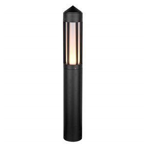 VONN Lighting Modern Outdoor Bollard - 6 Watts LED - 32-in - Matte Black