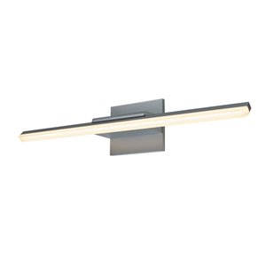 VONN Lighting Procyon Vanity Light - LED - 24.5-in x 4.75-in - Silver