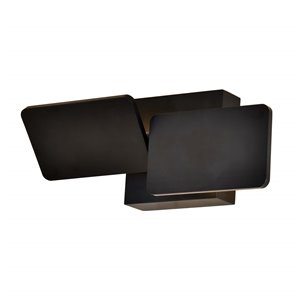 VONN Lighting Eclipse Rotative Wall Sconce - LED - 12-in - Black
