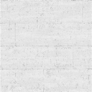 Scott Living Urban Concrete Self-Adhesive Wallpaper - 20.5-in x 18-ft - Light Grey