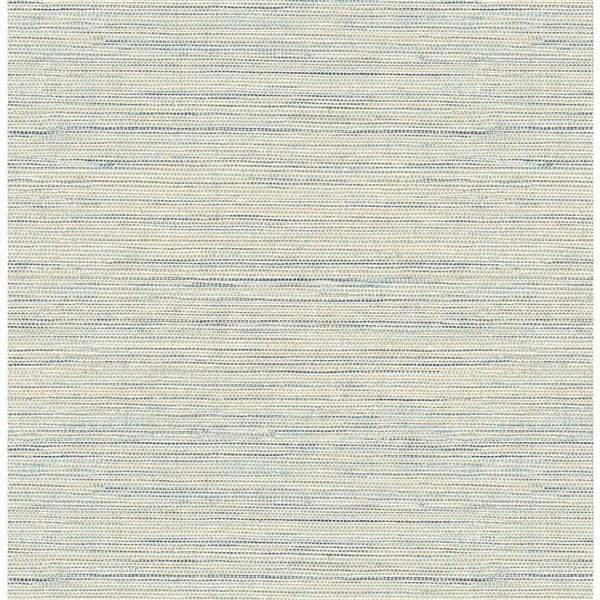 Scott Living Artisan Weave Self-Adhesive Wallpaper - 20.5-in x 18-ft - Grey-Blue