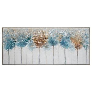 Toile murale Gild Design House "Changer les saisons", 73 po x 49 po