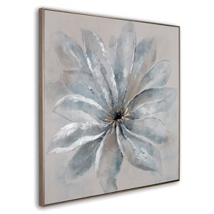 Toile murale Gild Design House "Fleur rayonnante", 40 po x 40 po