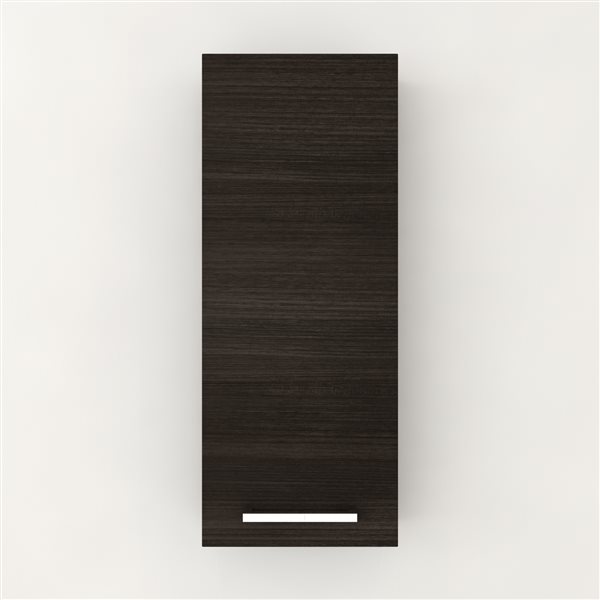 Gabinete montado en la pared de la colección Silhouette de RONA Cutler Kitchen & Bath